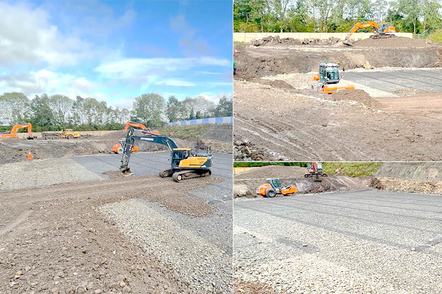 Oldham Community Diagnostic Centre – Site levelling and compaction